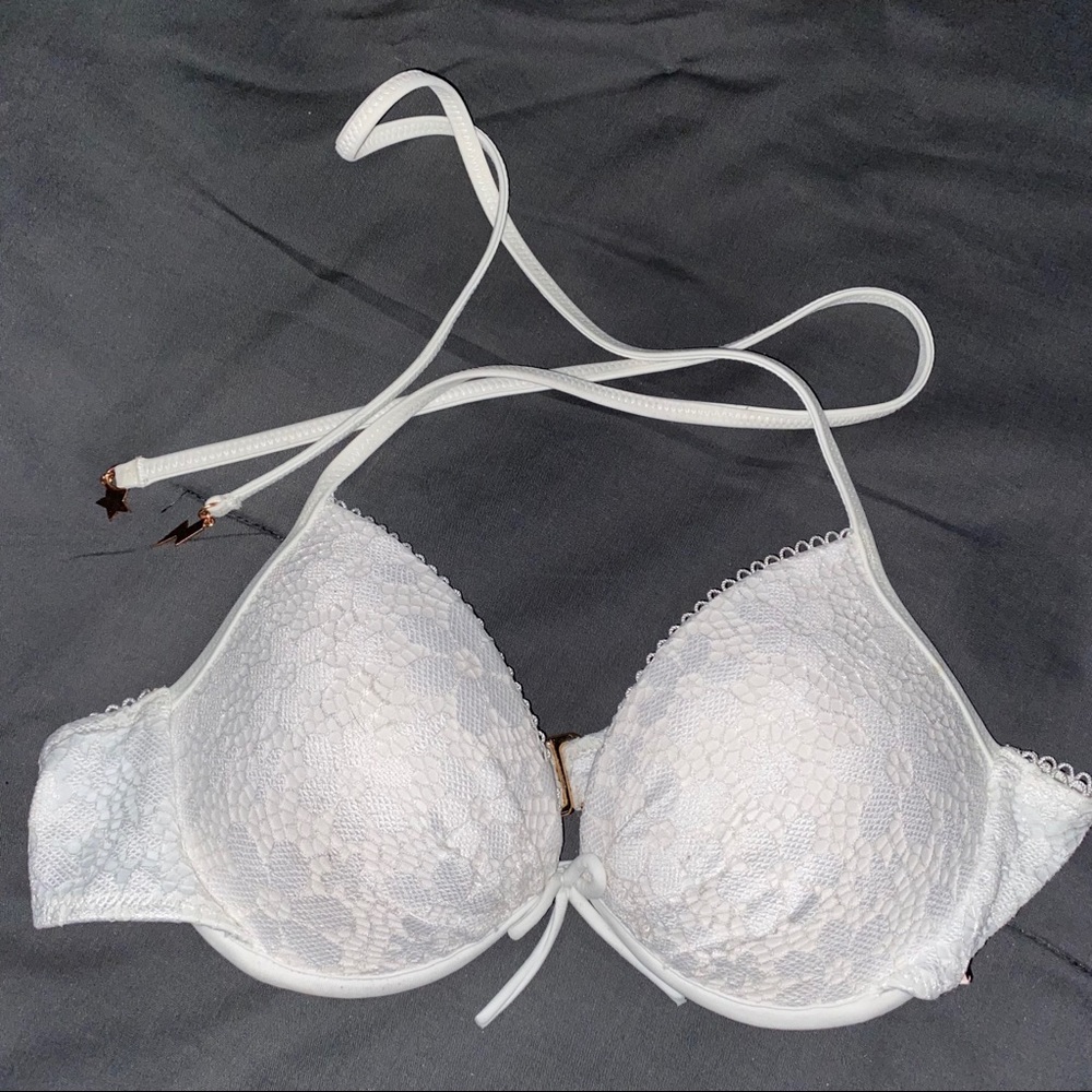 Victoria Secret White Bikini Top